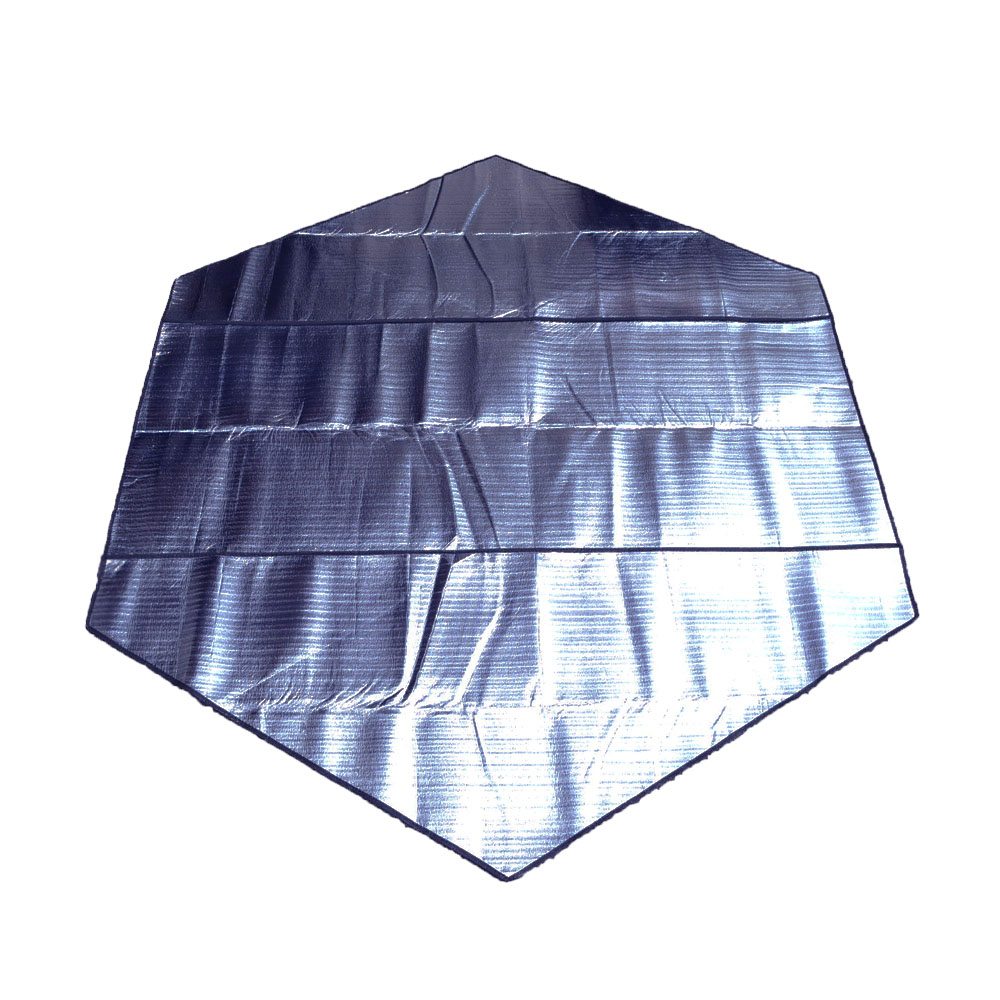 WASHAMl-六角雙面鋁膜防潮保暖墊(2.4M)