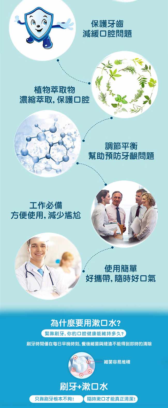 西班牙Foramen 2合1濃縮牙膏漱口水100ml/120g(蘆薈)