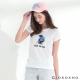 GIORDANO女裝BOB海洋清涼風純棉短袖TEE- 06 標志白色 product thumbnail 1