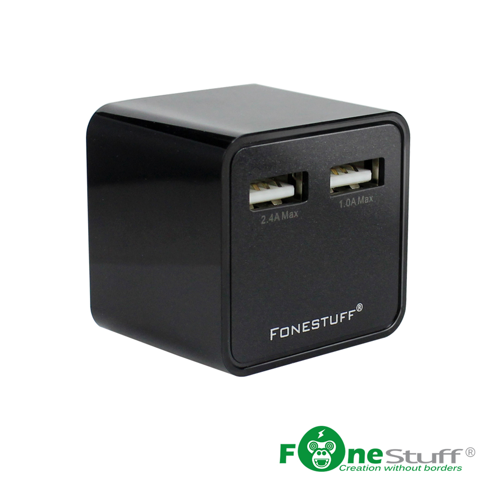 FONESTUFF瘋金剛FW001 3.4A雙USB充電器-快