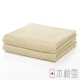 日本桃雪精梳棉飯店毛巾超值兩件組(褐米) product thumbnail 1