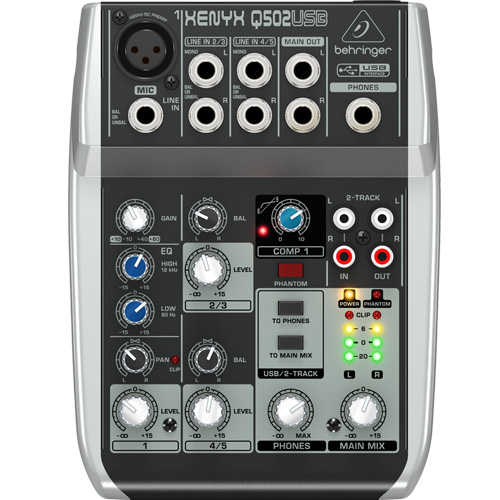 BEHRINGER Q502USB 混音器