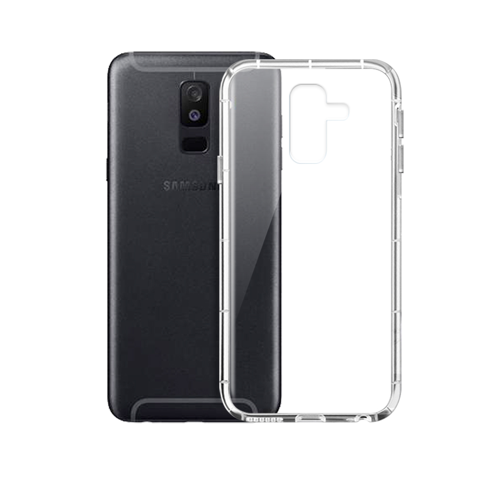 Xmart for 三星 Galaxy A6+ 2018版 加強四角防護防摔空壓氣墊殼