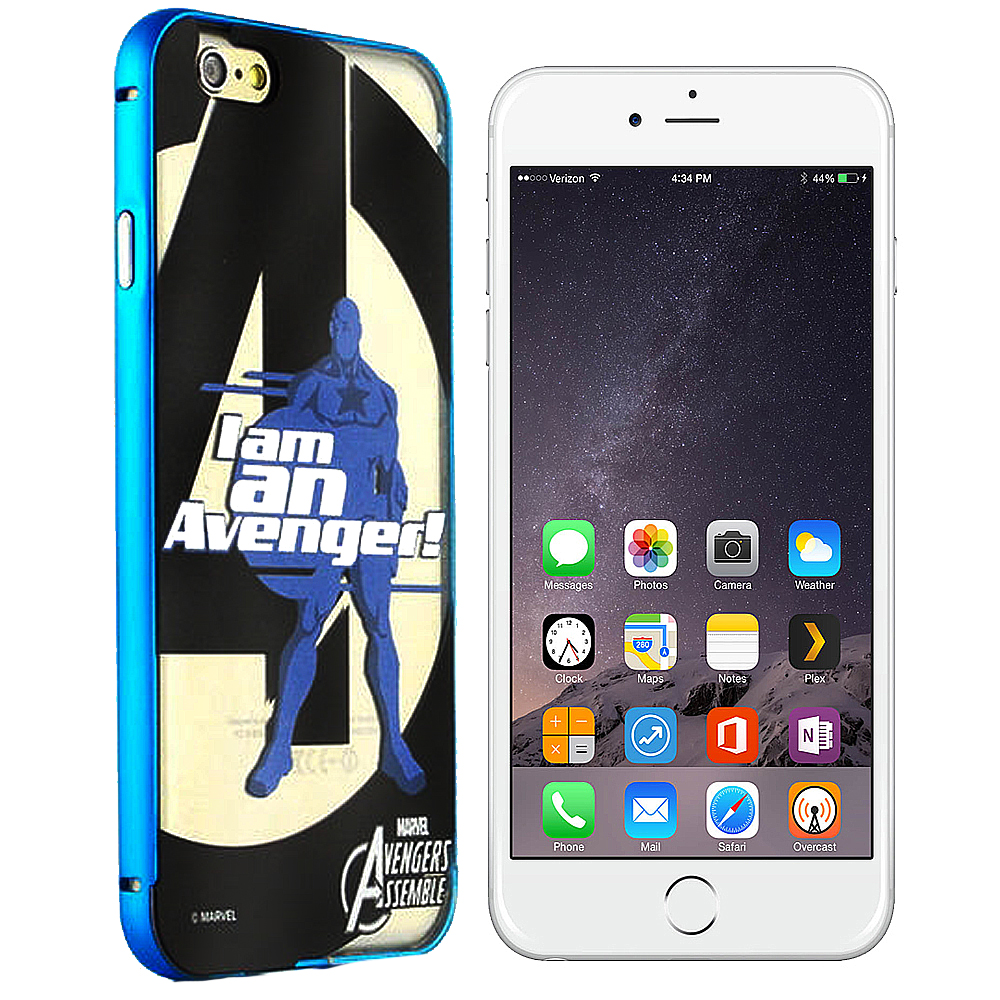 Marvel iphone 6 plus / 6s plus 鋁合金金屬邊框手機殼 (英雄系列) product image 1