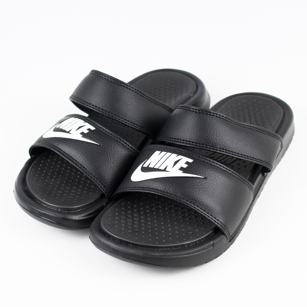 NIKE-BENASSI DUO女運動涼拖鞋-黑-819717010