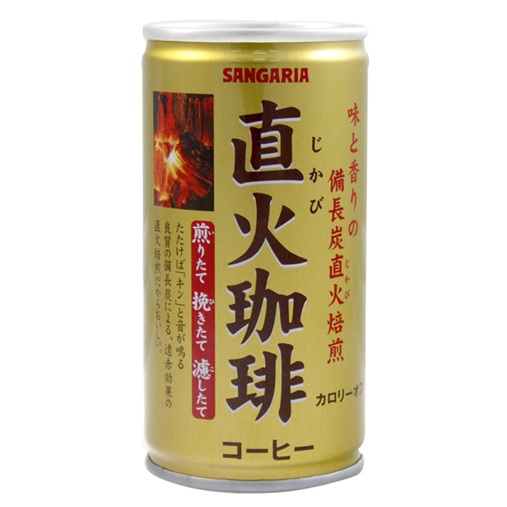 Sangaria  直火咖啡飲料[原味] (185ml x6罐入)
