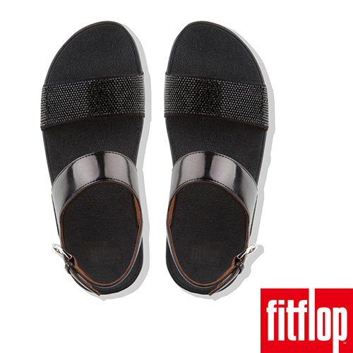 FitFlop RITZY BACK-STRAP SANDAL黑