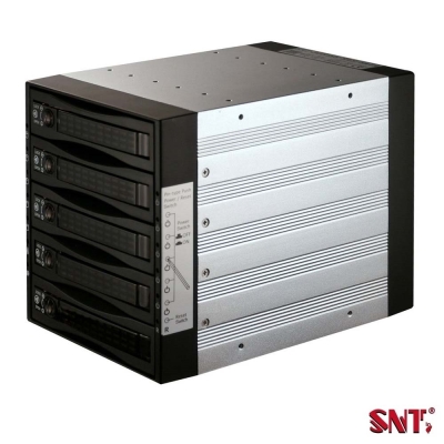 SNT 2.5/3.5吋SAS/SATA五槽硬碟抽取模組－ST-3051SS