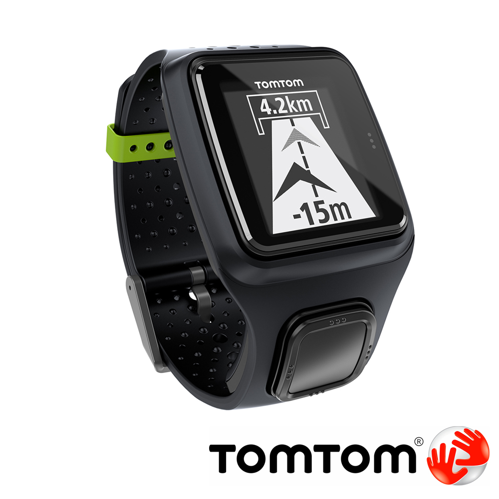 TomTom Runner GPS 路跑運動錶-黑 -快速到貨