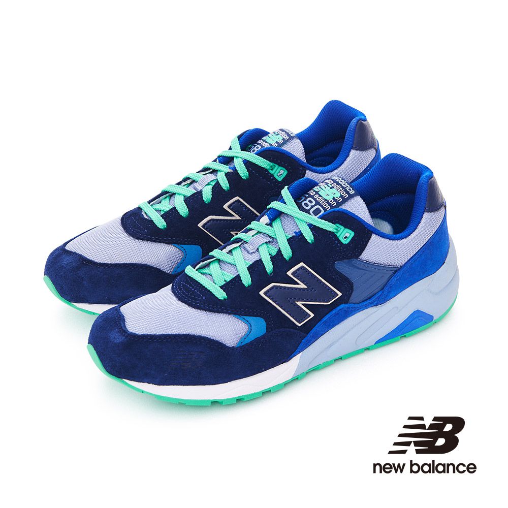 New Balance 復古鞋MRT580OV-D男性藍色