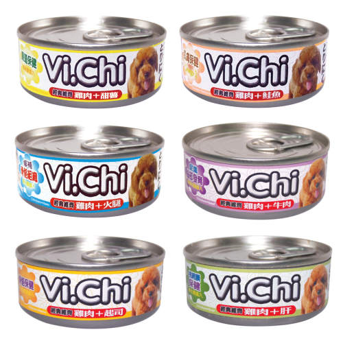 維齊Vi.Chi 《經典 機能狗罐 8種口味》24罐