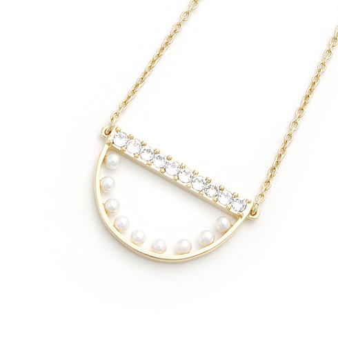 JewCas D系列D字母造型項鍊_JC2362