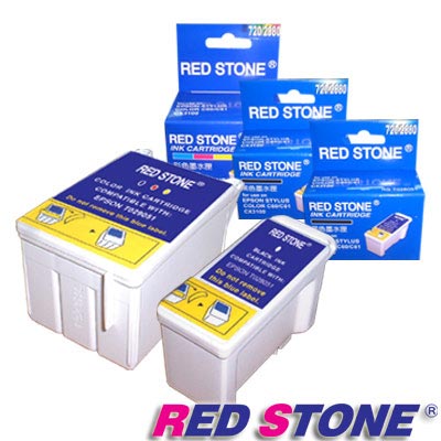 RED STONE for EPSON T028+T029墨水匣(2黑1彩)