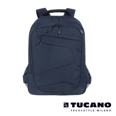 TUCANO LATO 15-17吋城市多功能收納後背電腦包-藍