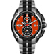 MINI Swiss Watches 跑旅時尚計時腕錶-橘鋼帶款/45mm product thumbnail 1