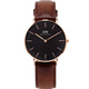 DW Daniel Wellington Bristol手錶-黑面X咖啡色/36mm product thumbnail 1