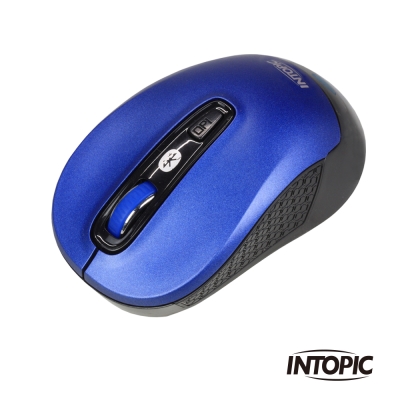 INTOPIC 廣鼎 藍牙無線光學滑鼠(MSW-BT730/寶藍)
