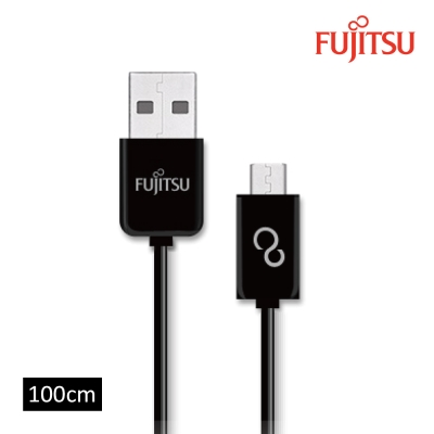 FUJITSU富士通MICRO USB傳輸充電圓線-100CM