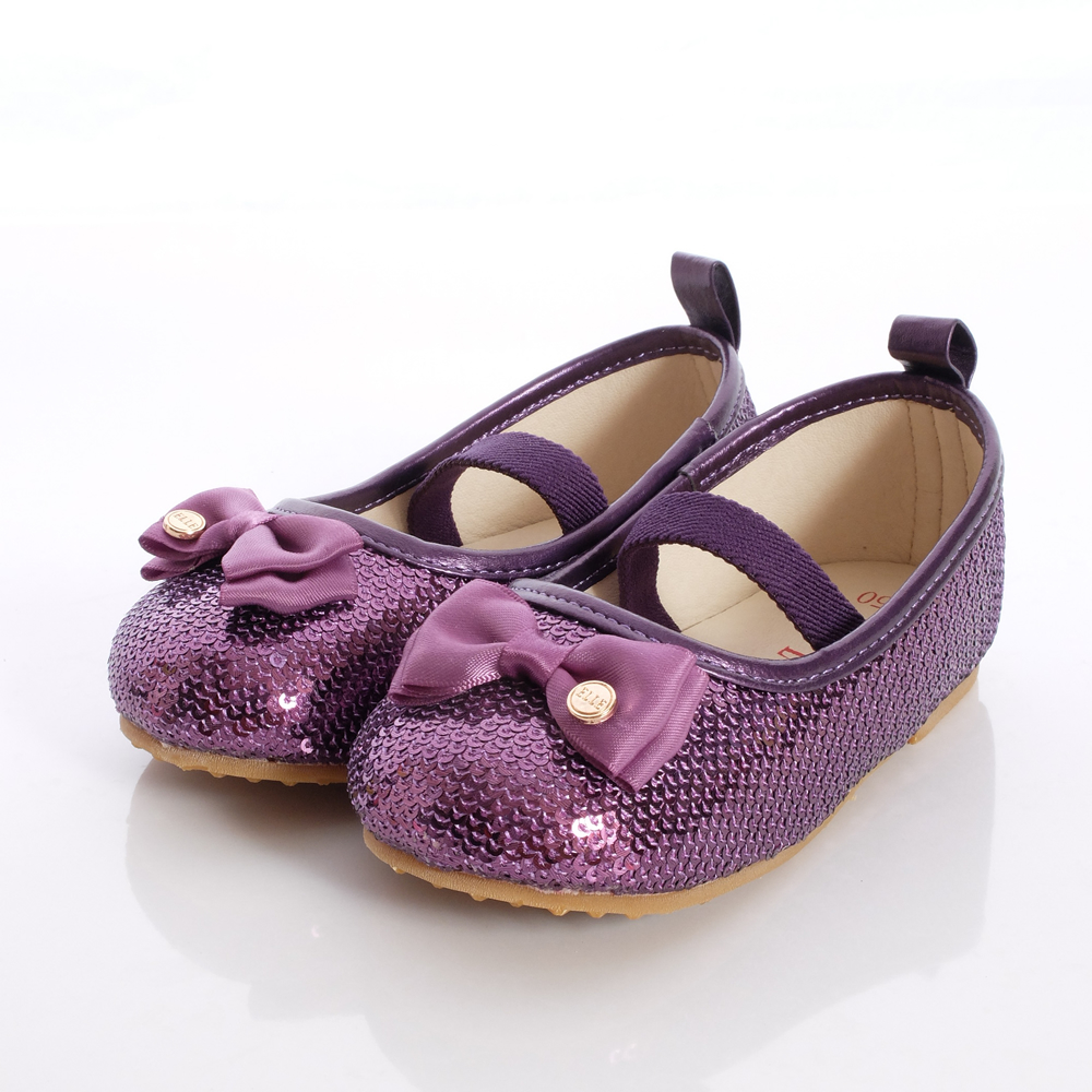 ELLE時尚童鞋-宴會典雅款-ELKK42527紫(寶寶段)