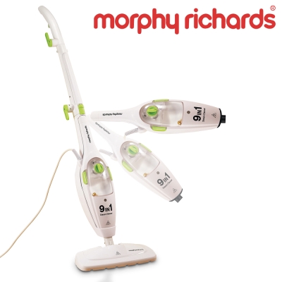 【福利品】英國Morphy Richards 9合1複合式蒸氣拖把720020