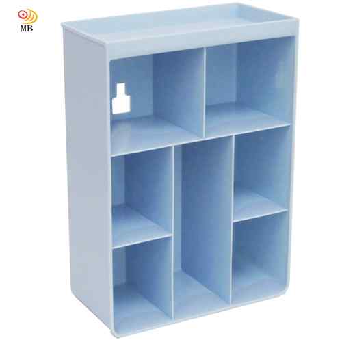 月陽免釘免粘浴室7格無痕置物架(JW3311)(隨機出貨)