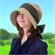【Sunlead】優雅美人款。小顏效果抗UV圓頂防曬遮陽護髮美型軟帽 (駝色) product thumbnail 1