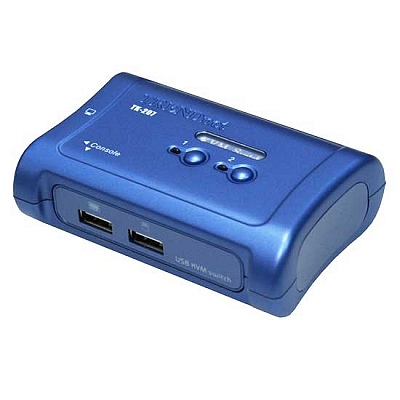 Trendnet TK-207K 2 PORT USB KVM 電子式電腦切換器