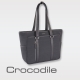 Crocodile Marvel布配皮系列橫式托特包  0104-07605 product thumbnail 2