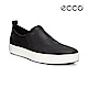 ECCO SOFT 8 MEN'S 簡約懶人休閒鞋-黑 product thumbnail 1