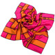 BURBERRY 釦環圖樣造型絲巾-桃紅色 product thumbnail 1