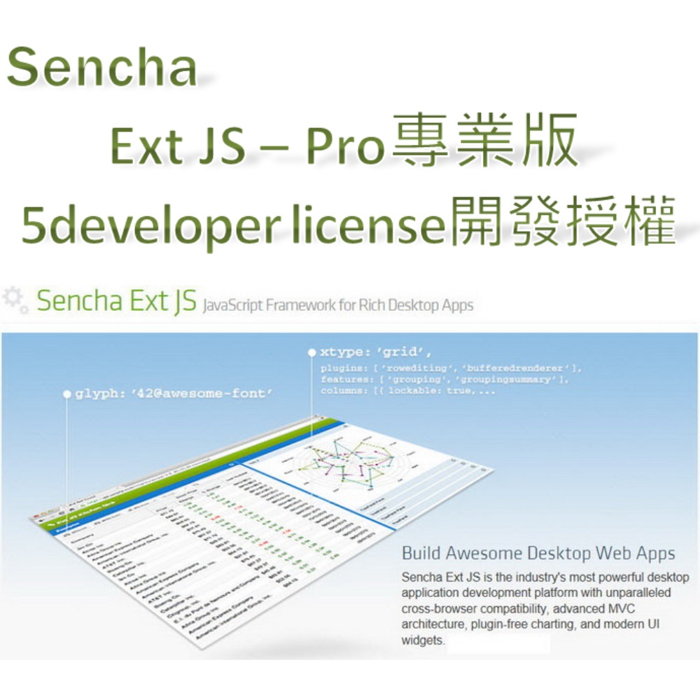 Sencha Ext JS -Pro 專業版