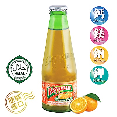 貝伊帕莎Beypazari 氣泡飲料-柑橘風味(200mlx6入)