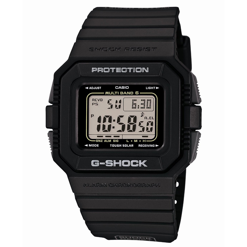 G-SHOCK 經典5500系列強悍進化電波錶(GW-5510-1)-黑/46.2mm