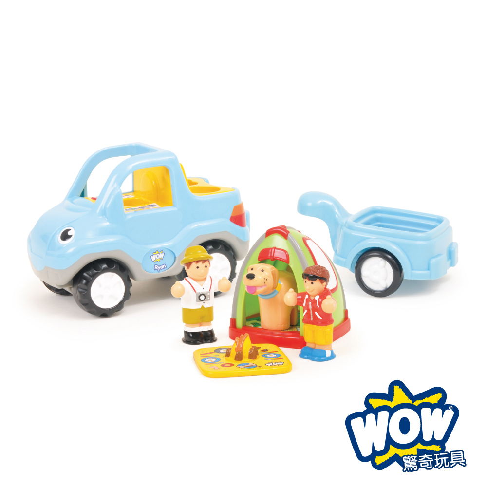 【WOW Toys 驚奇玩具】露營越野車 萊恩