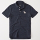AF a&f Abercrombie & Fitch POLO 藍色 0344 product thumbnail 1