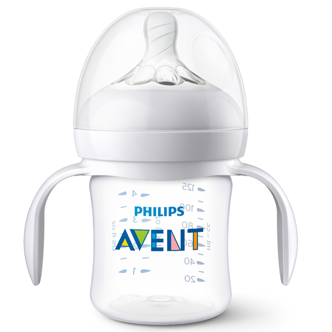 PHILIPS AVENT 親乳感PA防脹氣握把奶瓶125ml雙入