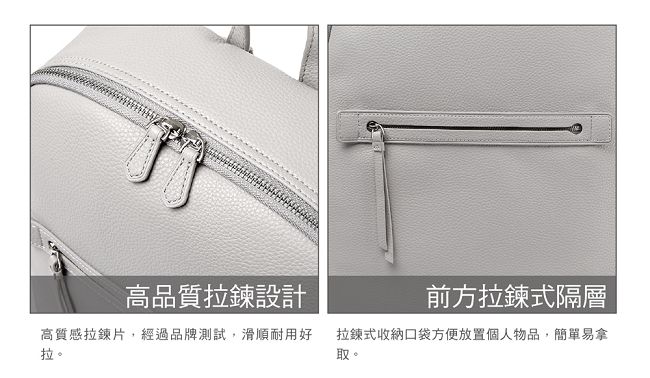 Samsonite RED ALTHEAN皮革女用筆電後背包13吋(黑)