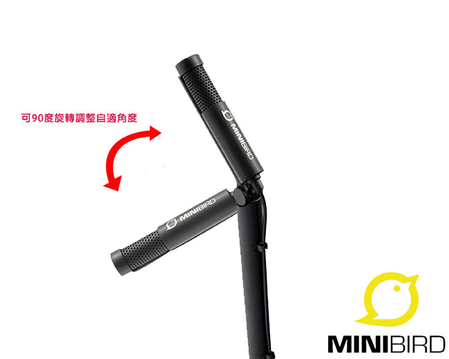 MINIBIRD抗噪3.5mm PC用麥克風-黑(MMIC001BK)