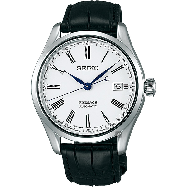 SEIKO精工 Presage Enamel 琺瑯機械錶(SPB047J1)-白/39mm