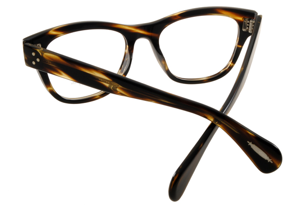 OLIVER PEOPLES眼鏡 好萊塢星鏡/彩紋咖啡#PARSONS 1003