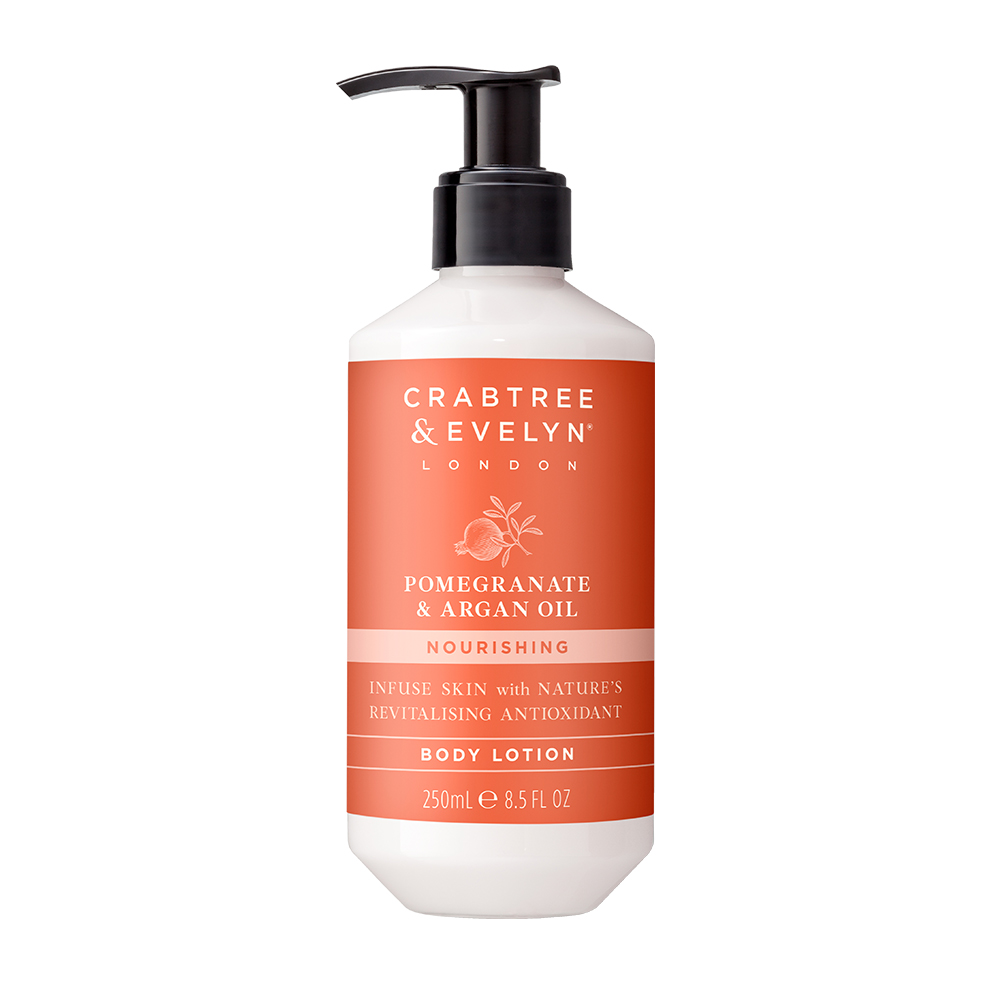 Crabtree & Evelyn瑰珀翠 紅石榴堅果保濕潤膚乳液250ml