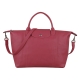 LONGCHAMP Pliage Cuir小羊皮系列手提肩背包(中/暗粉紅) product thumbnail 1