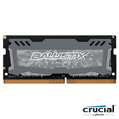 Micron Ballistix Sport LT NB-D4 2666 8G  電競專用