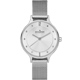 Skagen 美式時尚晶鑽米蘭女錶-銀/30mm product thumbnail 1