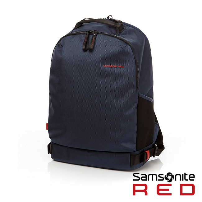 Samsonite RED CLOVEL 造型潮流中性休閒筆電後背包-15.6吋(海軍藍)