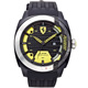 Scuderia Ferrari Black TR90 碳纖維運動腕錶-黑x黃/46mm product thumbnail 1