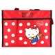 Hello Kitty 橫式手提/側背補習袋/才藝袋-紅色 product thumbnail 1