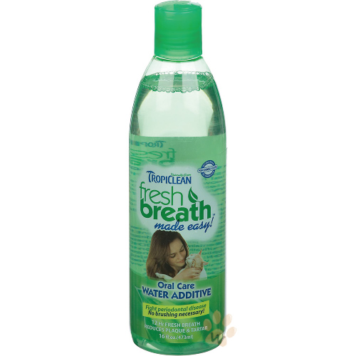 美國Fresh breath『鮮呼吸』潔牙水-貓用16oz 1入