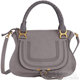 CHLOÉ 灰色小牛皮兩用Marcie Bag(中/CASHMERE GREY) product thumbnail 1