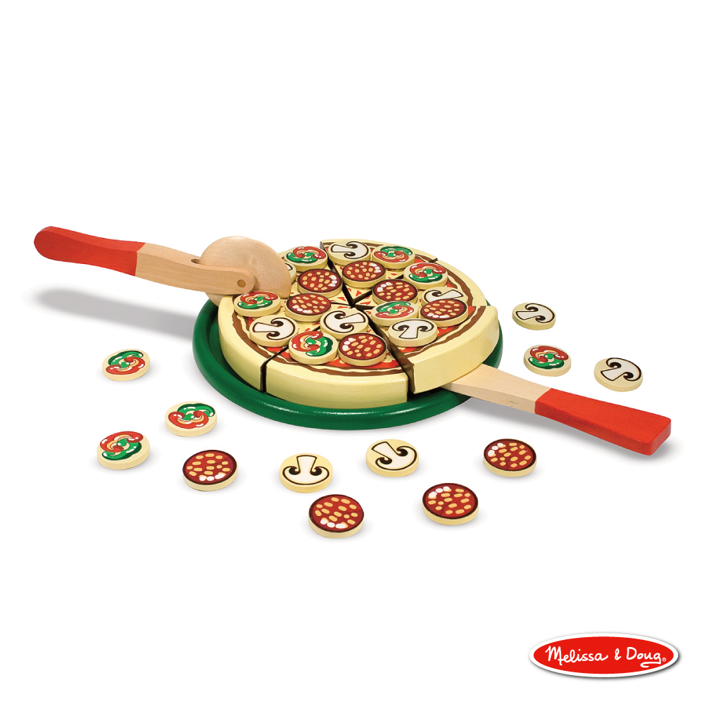 美國瑪莉莎 Melissa & Doug 玩食趣 - Pizza 比薩派對